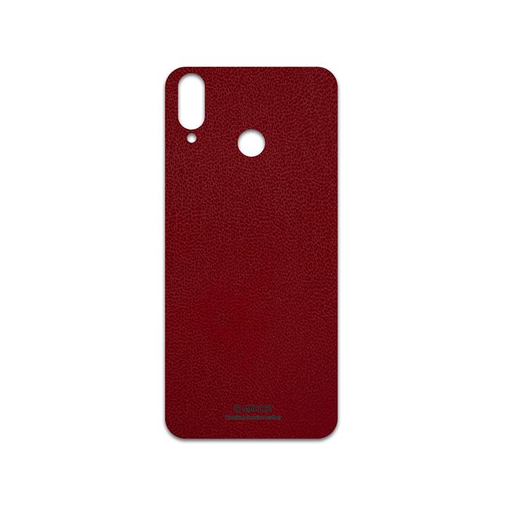 برچسب پوششی ماهوت مدل Red-Leather مناسب برای گوشی موبایل جی پلاس Q10 MAHOOT Red-Leather Cover Sticker for Gplus Q10